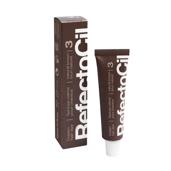 [Màu nâu số 3] Gel nhuộm lông mày và lông mi Refectocil Eyelash and Eyebrow Tint