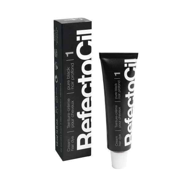 [Màu đen số 1] Gel nhuộm lông mày và lông mi Refectocil Eyelash and Eyebrow Tint