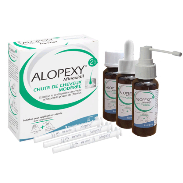Tinh chất minoxidil 2% dạng dung dịch hiệu Alopexy chính hãng Pháp