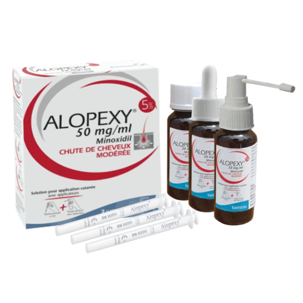Tinh chất minoxidil 5% dạng dung dịch hiệu Alopexy chính hãng Pháp