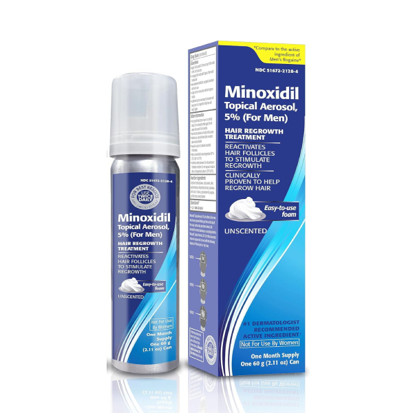 Tinh chất minoxidil 5% dạng bọt hiệu Taro chính hãng Mỹ dành cho nam