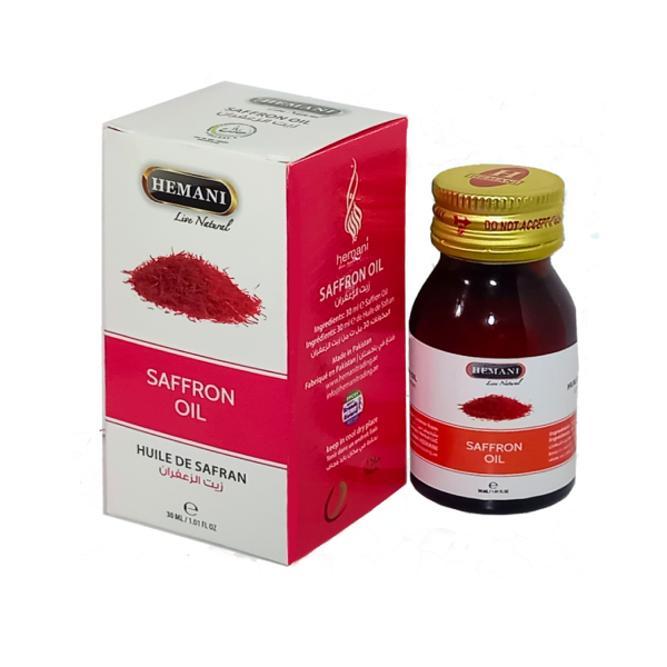 Dầu nhụy hoa nghệ tây Hemani Saffron Oil