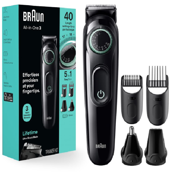 Tông đơ đa năng 5in1 Braun all-in-one trimmer series 3450