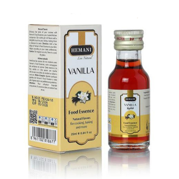 Hương vanilla nguyên liệu thực phẩm natural vanilla flavors Hemani food essence