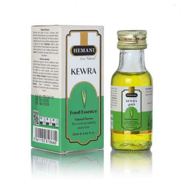 Hương lá dứa kewra nguyên liệu thực phẩm natural kewra flavors Hemani food essence