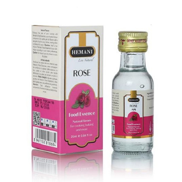 Hương hoa hồng nguyên liệu thực phẩm natural rose flavors Hemani food essence