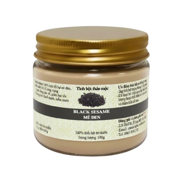 Tinh bột mè đen black sesame extract powder