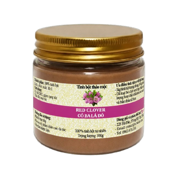 Tinh bột cỏ ba lá đỏ red clover extract powder